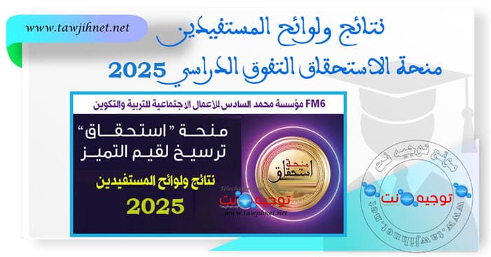 Résultats bourse ISTIHQAQ FM6 2025